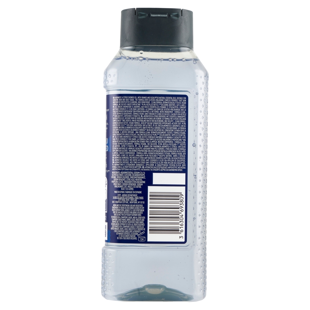 adidas UEFA Champions League Star Aromatic & Citrus Scent Shower Gel 250 mL